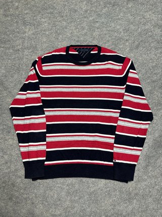 Jersey Tommy Hilfiger Rugby Azul Marino Rayas XL