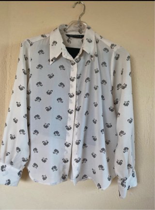 Camisa Zara Estampada