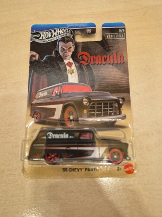Hot Wheels '55 Chevy Panel Dracula