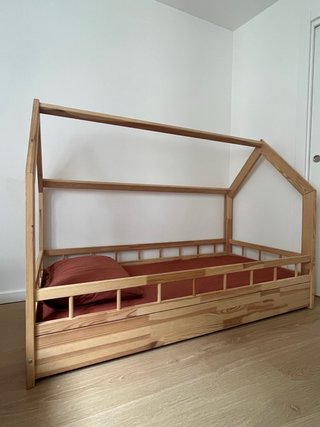 Cama Montessori de Madera