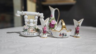 Piezas Decorativas de Porcelana