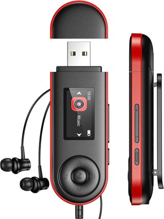 Reproductor MP3 64GB Bluetooth 5.3 con Clip