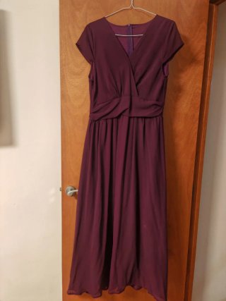 Vestido Largo Morado