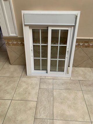 2 Ventanas de Aluminio con Persiana y Climalit
