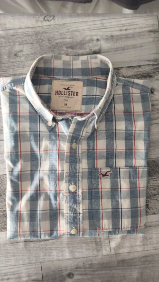 Camisa Hollister de Cuadros Talla M