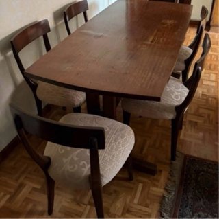 Mesa de comedor con 6 sillas