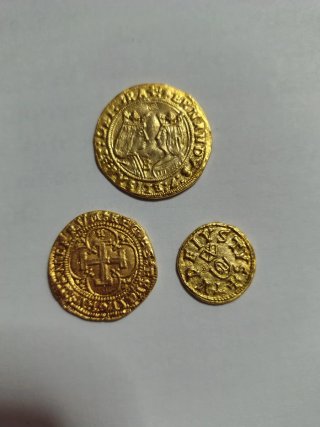 Lote de 3 Monedas Antiguas
