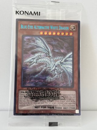 Carta Yu-Gi-Oh! Blue-Eyes Alternative White Dragon