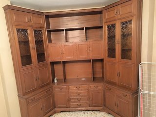 Mueble de Salón Modular de Madera