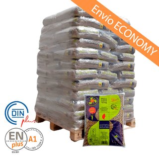 Palet de Pellets Asturias (72 sacos de 15kg)