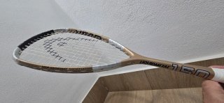 4 raquetas squash 2 Head y 2 Wilson