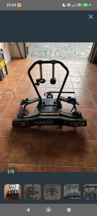 Portabicicletas Cruz E-Bike R3 dos bicis