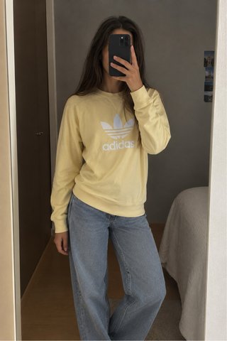 Sudadera adidas Amarilla