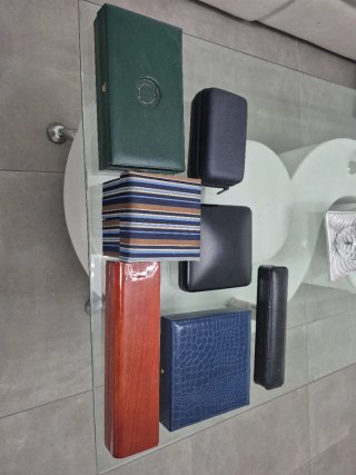 Set de 7 Cajas para Relojes y Joyas