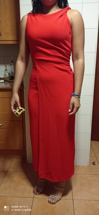 Vestido de fiesta rojo