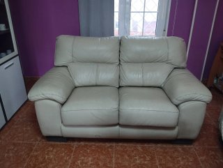 Sofás de 2 y 3 plazas beige