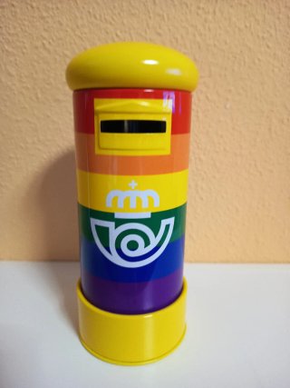Hucha Metálica Arcoíris