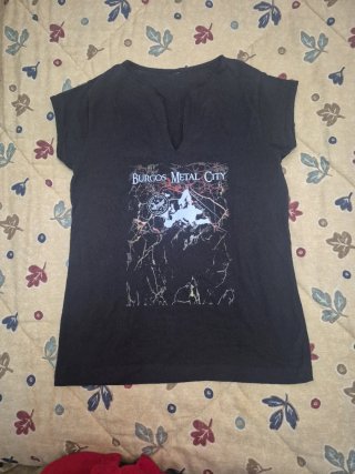Camiseta Burgos Metal City