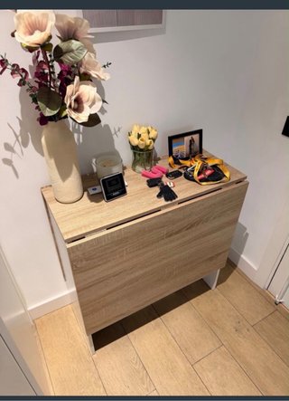 Mesa Plegable de Madera