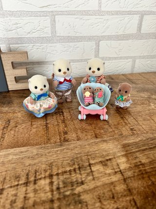 Familia Nutria Sylvanian Families