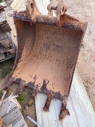 Cazo de 80 para excavadora