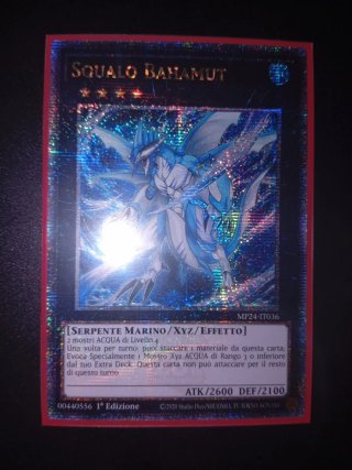 Carta Yu-Gi-Oh! Squalo Bahamut (MP24-IT036 quarter