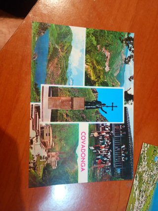 Postales antiguas de Covadonga y los Lagos