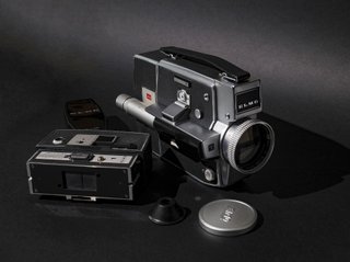Cámara de cine Super 8 ELMO C-300 Tri Filmatic