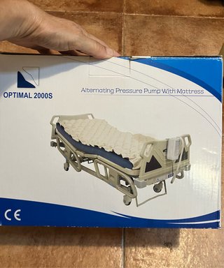 Colchón Antiescaras con Bomba Optimal 2000S