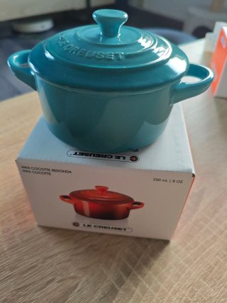 Mini Cocotte Le Creuset Turquesa