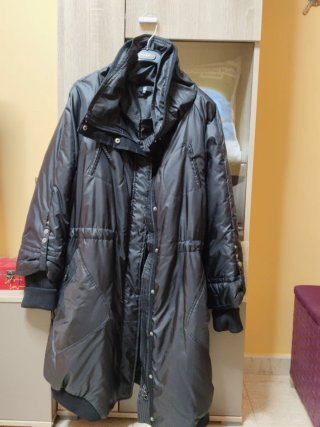 Plumífero Negro Talla 50