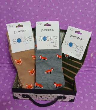 Set de 3 Pares de Calcetines en caja regalo