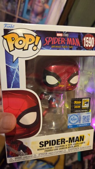 2 Funkos Spider-Man Comic Con 2026