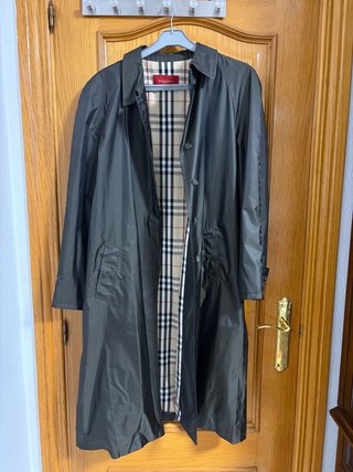 Trench Burberry Verde Militar