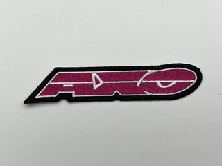 Parche Bordado AXO Rosa