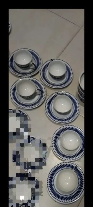 Set de Tazas y Platos de sargadelos