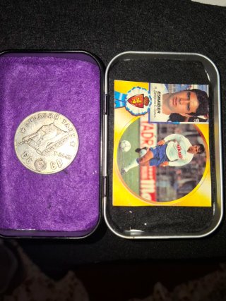 Moneda Conmemorativa Tanque T-34 y Cromos