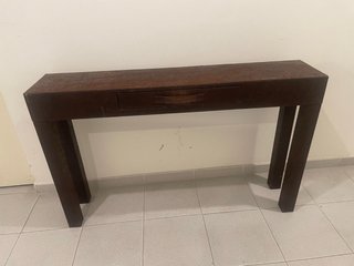 Mueble recibidor de madera