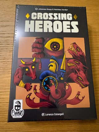 Juego de mesa Crossing Heroes