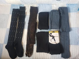 Lote de Leggins, Medias y Calcetines