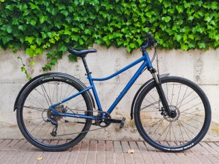 Bicicleta Riverside 500 Azul