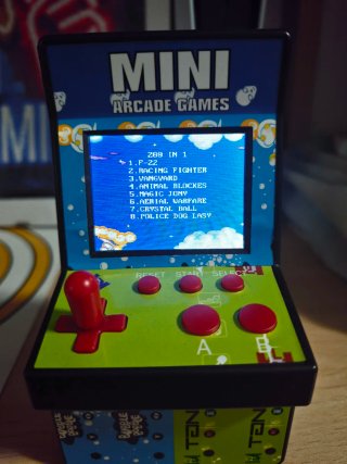 Mini Consola Arcade 288 en 1