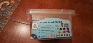 Set de Piedras Arcoíris Mundo Diver