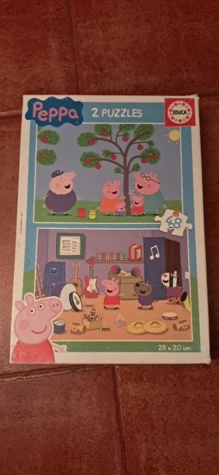 Set de 2 Puzles Peppa Pig (Educa)