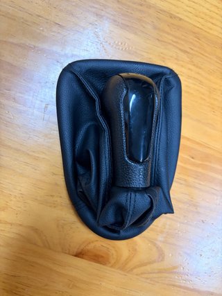 Palanca de cambios con funda