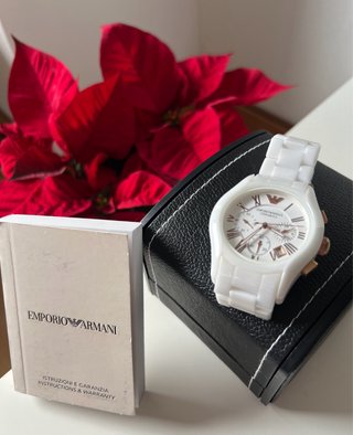 Reloj Emporio Armani blanco