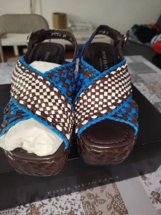 Sandalias de cuña Pons Quintana
