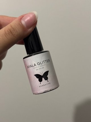 Esmalte Gel Ayala Glitter Azabache