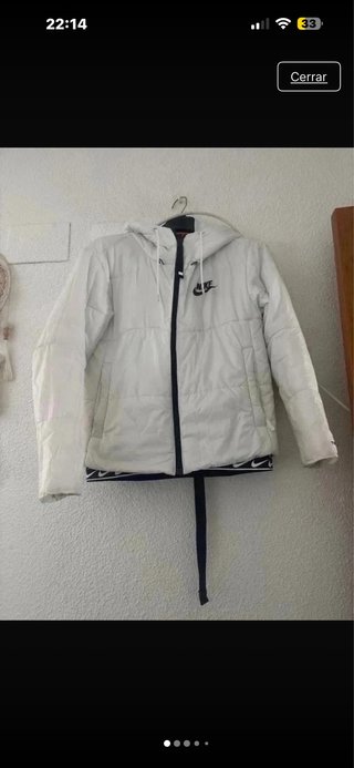 Chaqueta Nike Blanca Talla S