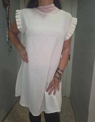 Vestido blanco de verano